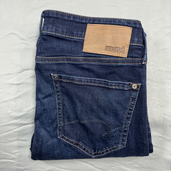 Mavi Other - Mavi Zach Straight Leg Mens Jeans Dark Wash Indigo Blue 30x32 (29x30) Stretch